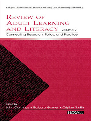 cover image of Review of Adult Learning and Literacy, Volume 7
